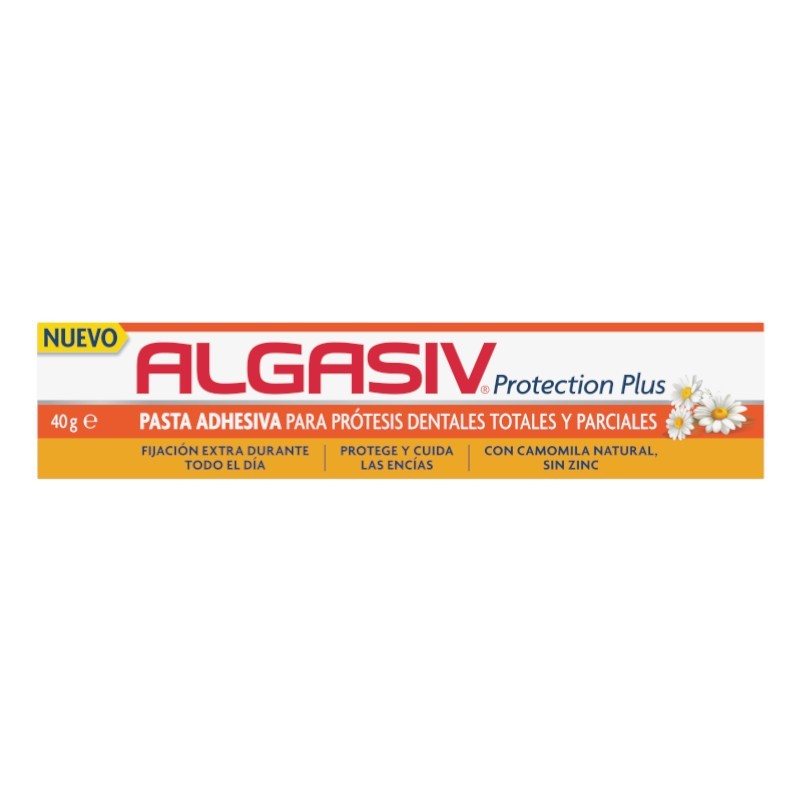 Algasiv Protection Plus Pasta Adhesiva para Protesis Dentales 40g