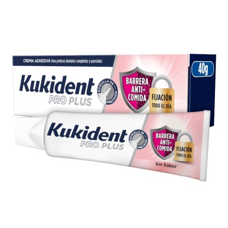 KUKIDENT Pro Plus Sellado Barrera Anticomida Sin Sabor 40 g