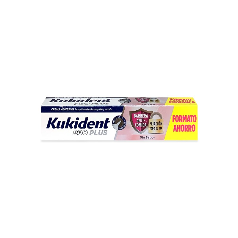 KUKIDENT Pro Plus Sellado Barrera Anticomida Sin Sabor 57 g