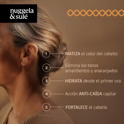 Nuggela & Sulé Champú Matizador para Cabellos Rubios y Grises 250ml