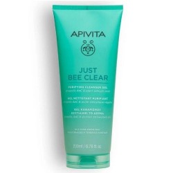 Apivita Just Bee Clear Gel Limpiador Purificante 200 ml