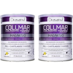 F24 Collmar Colágeno Marino Magnesio Vainilla 300g + 300g Duplo Pack Drasanvi