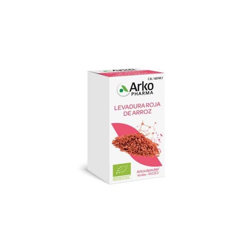 Arkocapsulas Levadura Roja Arroz 45 Cápsulas