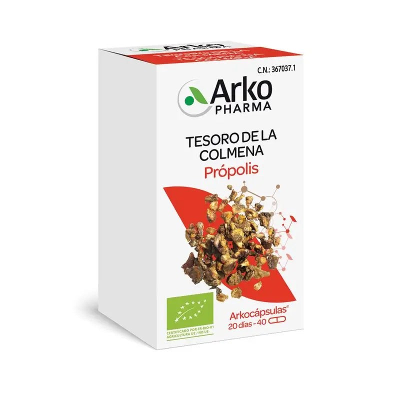 Arkocapsulas Propolis 40 Cápsulas