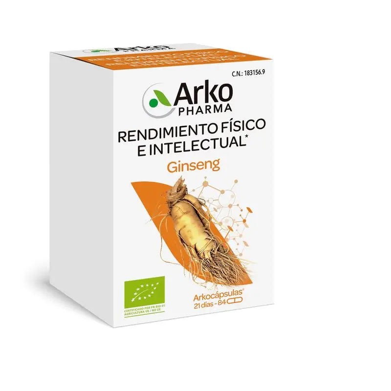 Arkocapsulas Ginseng 84 Cápsulas