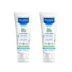 Mustela Hydra Bebe Cara 40ml + 40ml Duplo Promocion