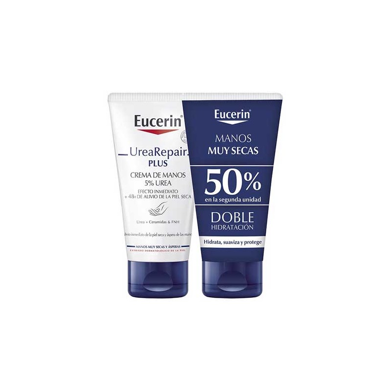 Eucerin Urea Repair Plus Crema Manos 75ml + 75ml Duplo Promocion