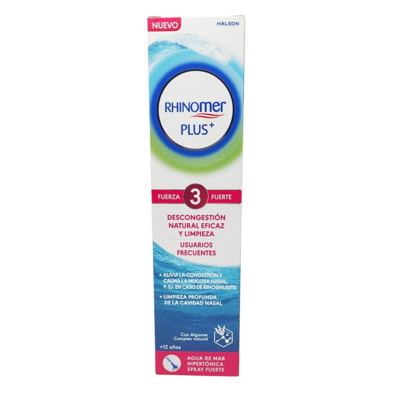 Rhinomer Plus+ 3 Fuerza Fuerte 125 ml Usuarios Frecuentes