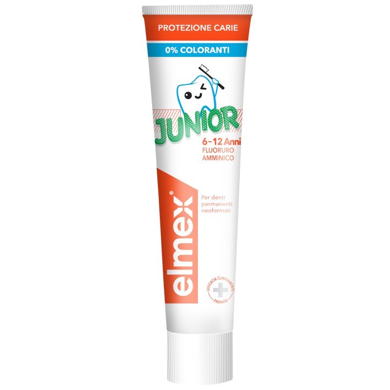 Elmex Caries Pasta de dientes Junior 75ml 6-12 Años