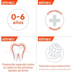 Elmex Caries Pasta de dientes Infantil 50ml 0-6 Años