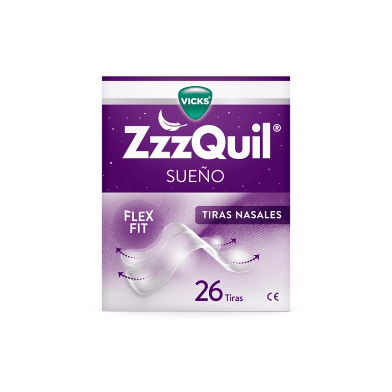 Zzzquil Sueño Tiras Nasales 26 Unidades