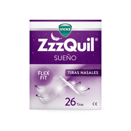 Zzzquil Sueño Tiras Nasales 26 Unidades