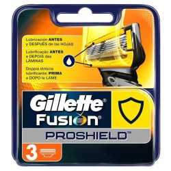 Gillette Fusion Proshield Recambios Maquinilla 3 Unidades