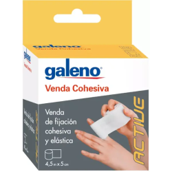 Galeno Active Venda Cohesiva Blanca 4,5m x 5cm