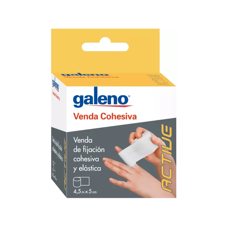 Galeno Active Venda Cohesiva Blanca 4,5m x 5cm