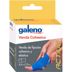 Galeno Active Venda Cohesiva Azul 4,5m x 7,5cm