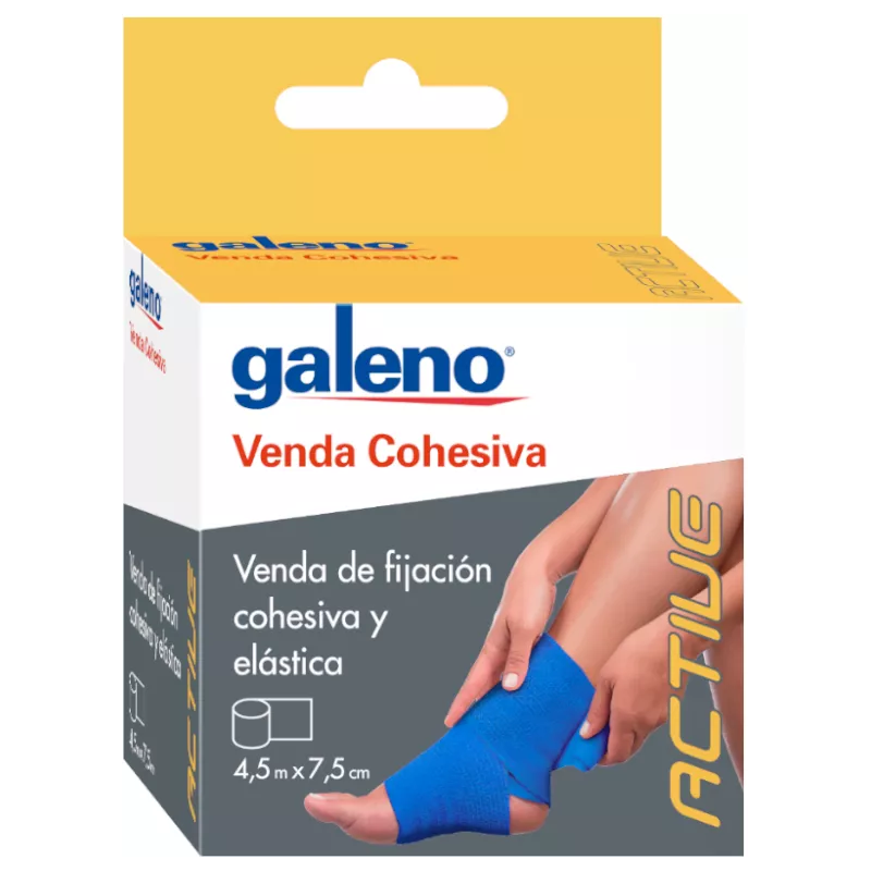 Galeno Active Venda Cohesiva Azul 4,5m x 7,5cm