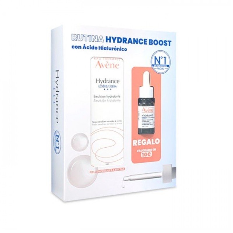 Avène Pack Hydrance Emulsión Ligera 40ml + Hydrance Boost Sérum Hidratante Concentrado 10ml PACK