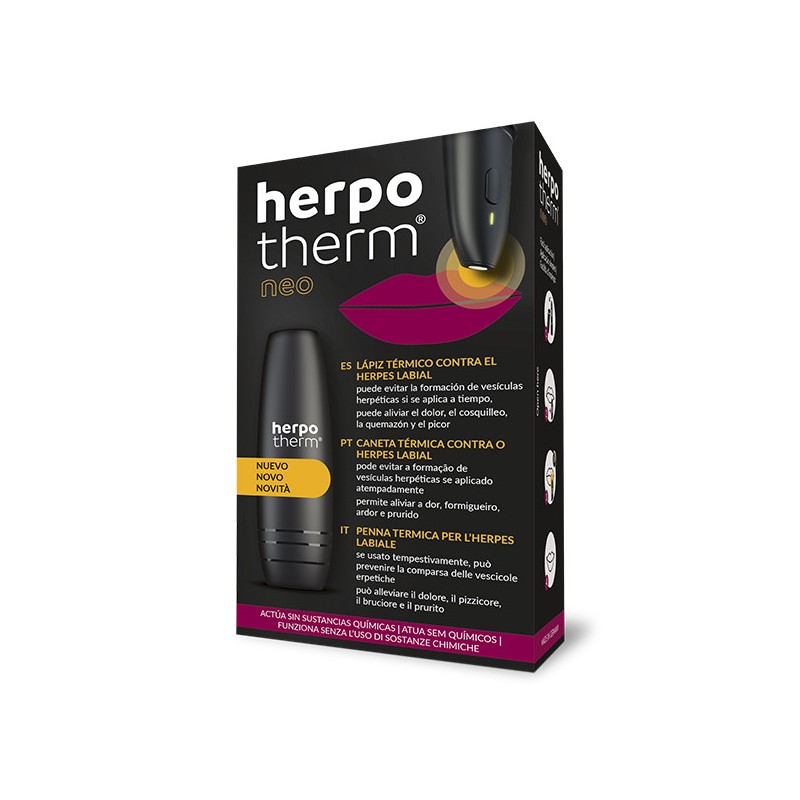 Herpotherm Dispositivo de tratamiento térmico para herpes labial