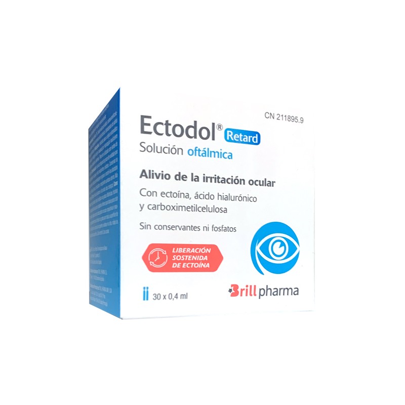 Ectodol Retard Solución Oftálmica 30 Monodosis 0,4ml