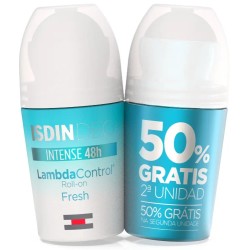 Isdin Desodorante Lambda control Roll On Fresh 50ml + 50ml Duplo