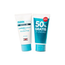 Isdin Desodorante Lambda Control Crema Sin Alcohol 50ml + 50ml Duplo