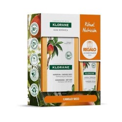 Klorane Champú Nutritivo Mango 400ml + Acondicionador Mango 50ml