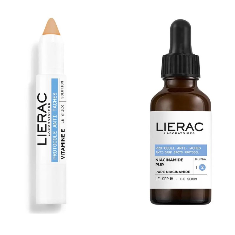 Lierac Protocolo Antimanchas Niacinamida 30ml + Stick Color Spf50 2.7g