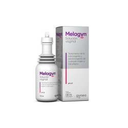 Melagyn Solución Vaginal 100 ml + Cánula Vaginal