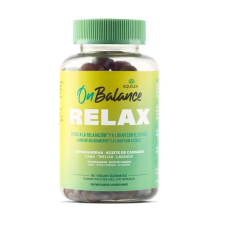 Aquilea Onbalance Relax 60 Vegan Gummies Sabor Frutos Del Bosque