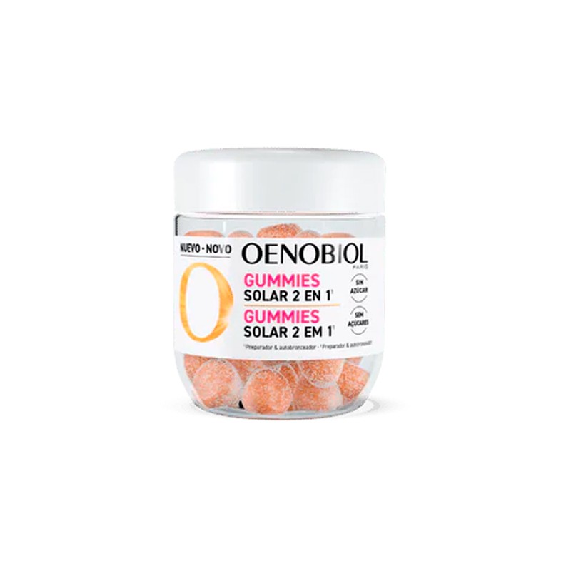 Oenobiol Gummies Solar 2 en 1 60 Gominolas