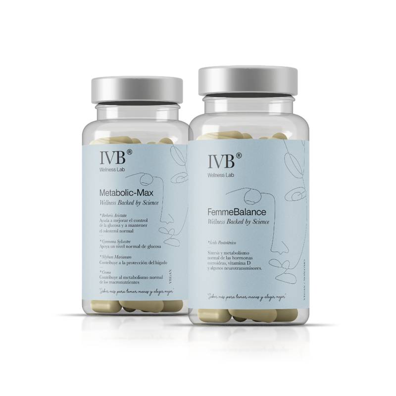 IVB Pack FemmeBalance 60 Cápsulas + Metabolic-Max 60 Cápsulas