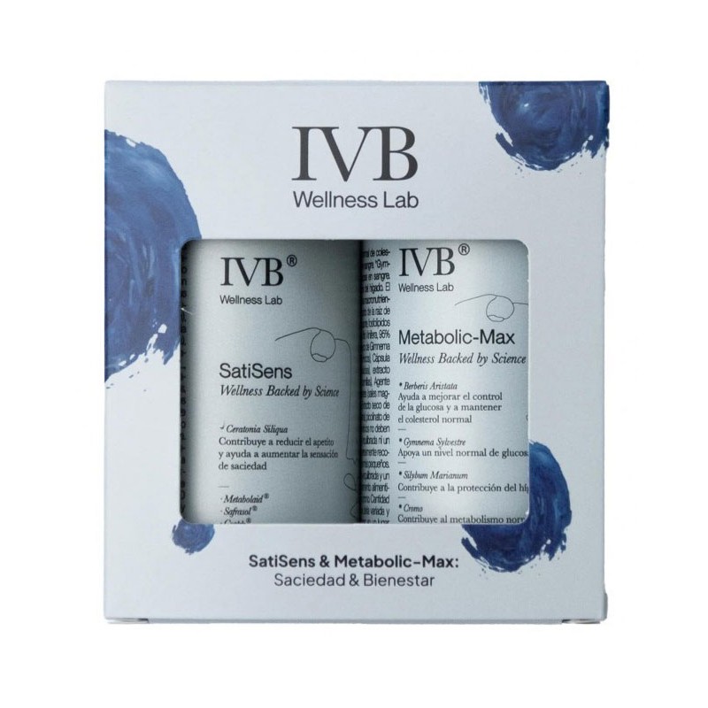 IVB Pack Metabolic-Max 60 Cápsulas + SatiSens 60 Cápsulas