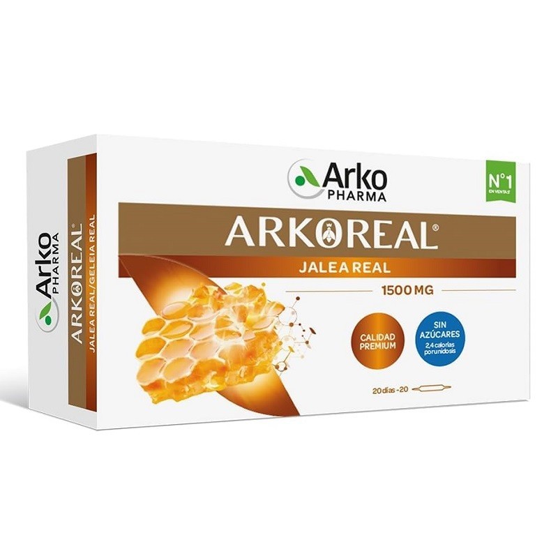 Arkoreal Jalea Real Forte Plus 1500 mg 20 Ampollas