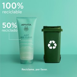 Apivita Just Bee Clear Gel Limpiador Purificante 200 ml