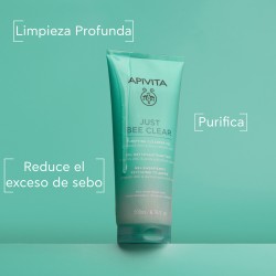 Apivita Just Bee Clear Gel Limpiador Purificante 200 ml