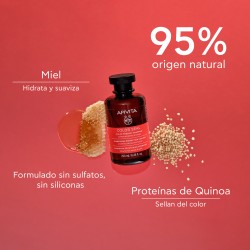 Apivita Champú Sellador y Protector del Color con Quinoa y Miel 250ml