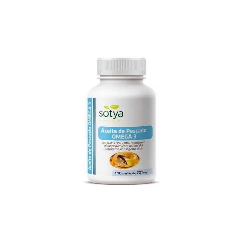 Sotya EPA Omega Aceite de Pescado 110 perlas de 700mg