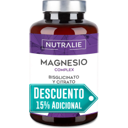 Nutralie Magnesio Complex Bisglicinato Y Citrato 120 Cápsulas