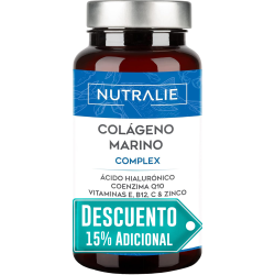 Nutralie Colágeno Marino Complex Ácido Hialurónico Piel 60 Cápsulas