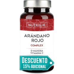 Nutralie Cranberry Complex Arándano Rojo Vit C Y D-Manosa Cistitis 60 Cápsulas