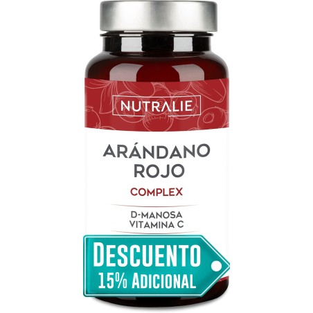 Nutralie Cranberry Complex Arándano Rojo Vit C Y D-Manosa Cistitis 60 Cápsulas