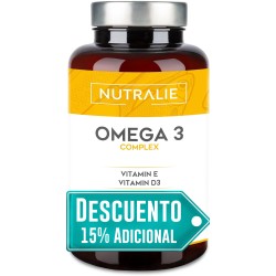 Nutralie Omega 3 Complex 2000Mg Con Vitamina E + B3 Epa Dha 60 cápsulas