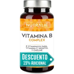 Nutralie B Complex + Vitamin C Alta Potencia 90 Cápsulas