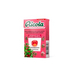 Ricola Caramelos Arándano Rojo Caja 50g