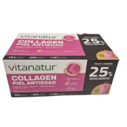 Vitanatur Collagen Piel Antiaging 90 Viales Pack Tres Meses