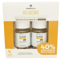 Heliocare 360 D Plus 30 Cápsulas + 30 Cápsulas Duplo Promocion