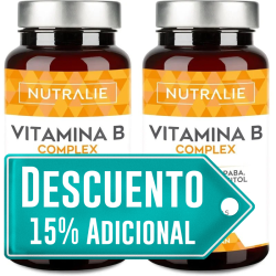 Nutralie B Complex + Vitamin C Alta Potencia 90 Cápsulas + 90 Cápsulas Duplo