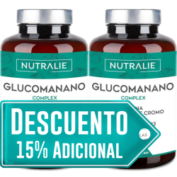 Nutralie Glucomanano Complex 120 Cápsulas + 120 Cápsulas Duplo Promocion