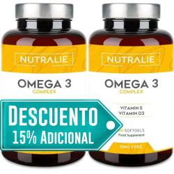 Nutralie Omega 3 Complex 2000Mg 60 cápsulas + 60 cápsulas Duplo Promocion